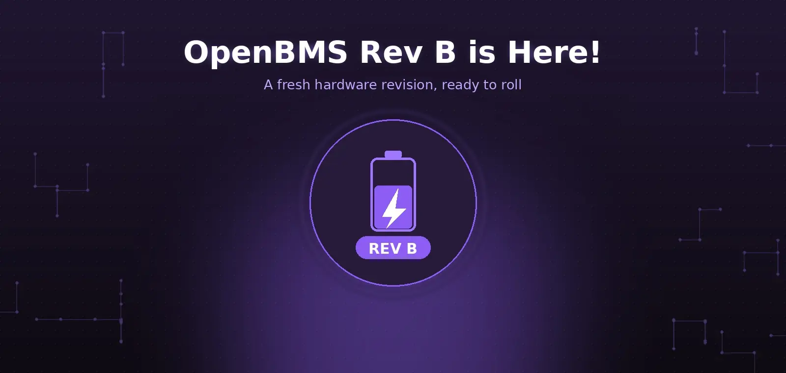 Rev B has landed! 🎊